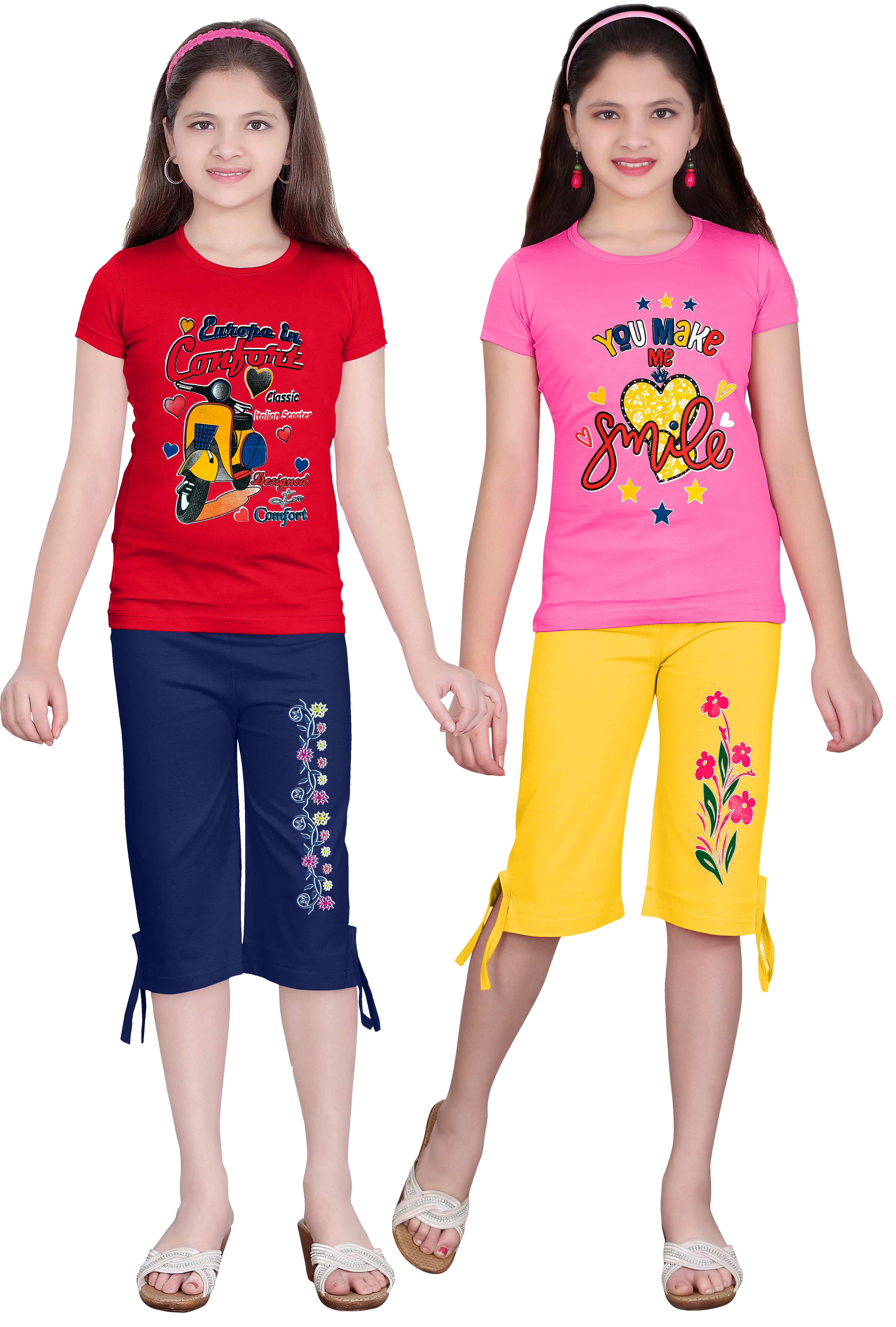 RED & PINK OF GIRLS COMBO SET